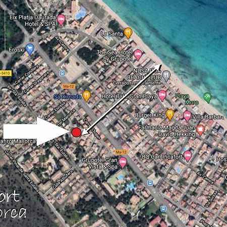Villa Beach Palmitos Can Picafort  Εξωτερικό φωτογραφία